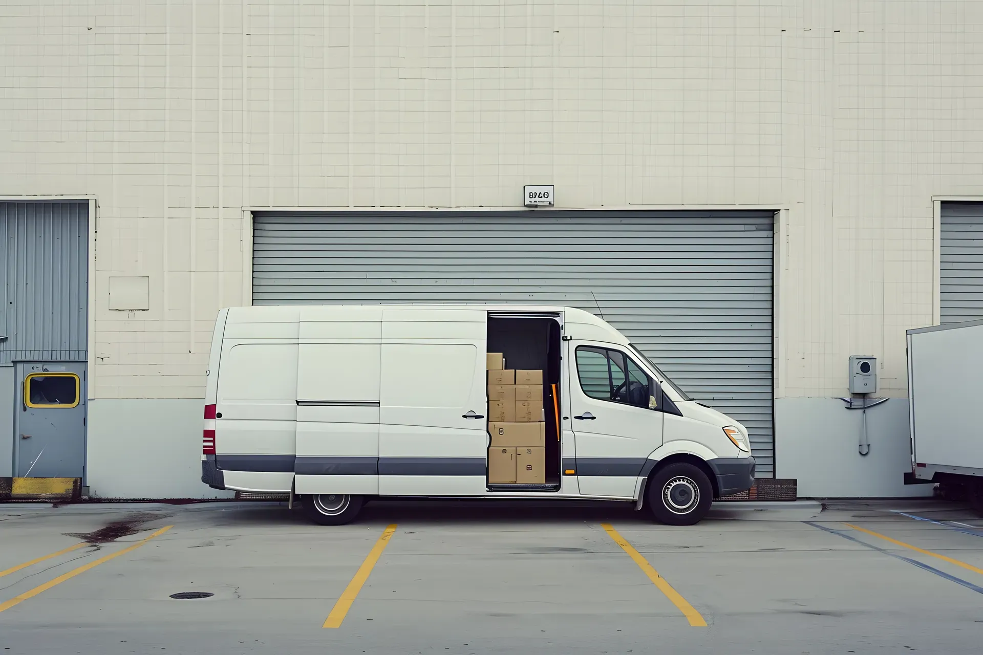 Express courier delivery package